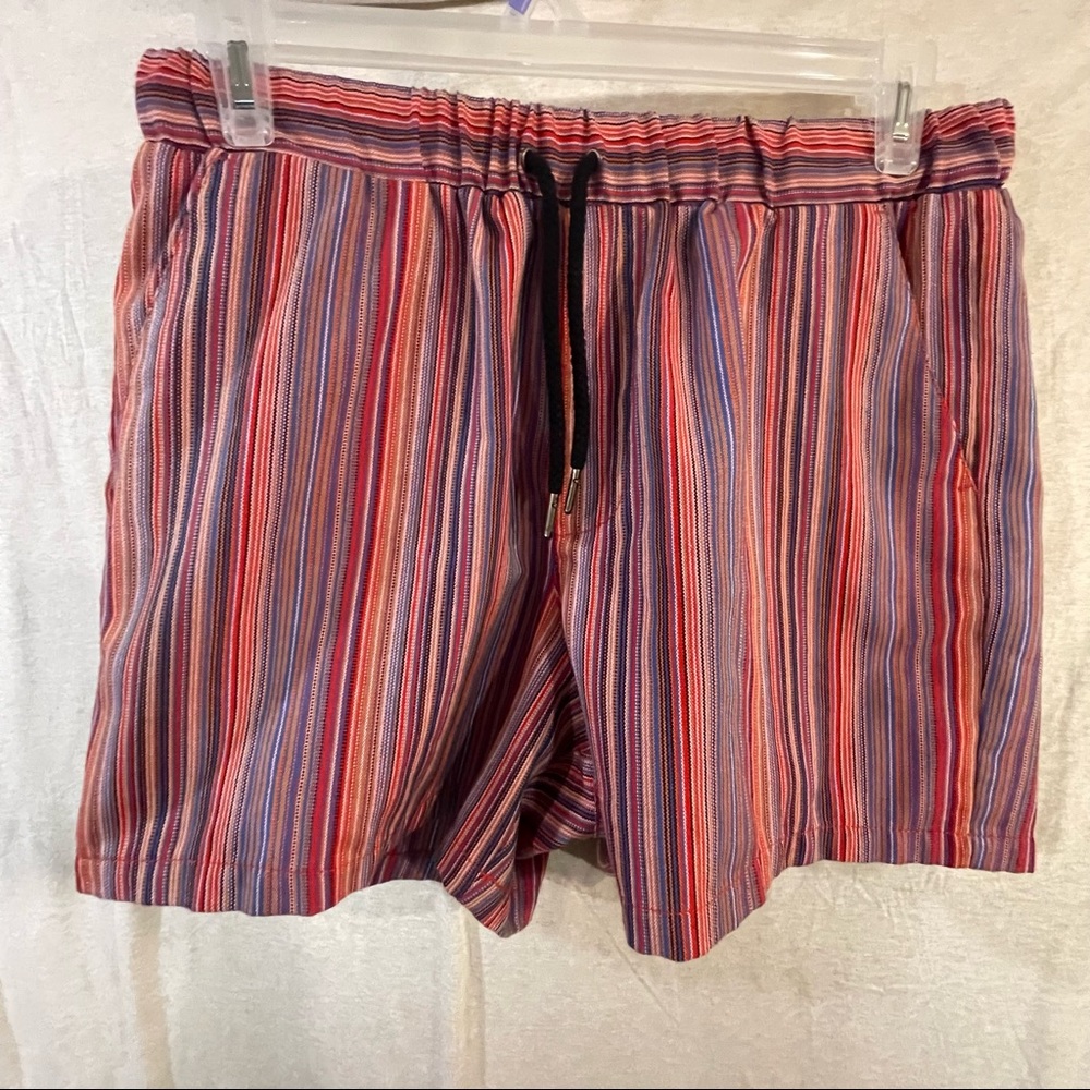 Striped Rave Shorts - ASOS DESIGN